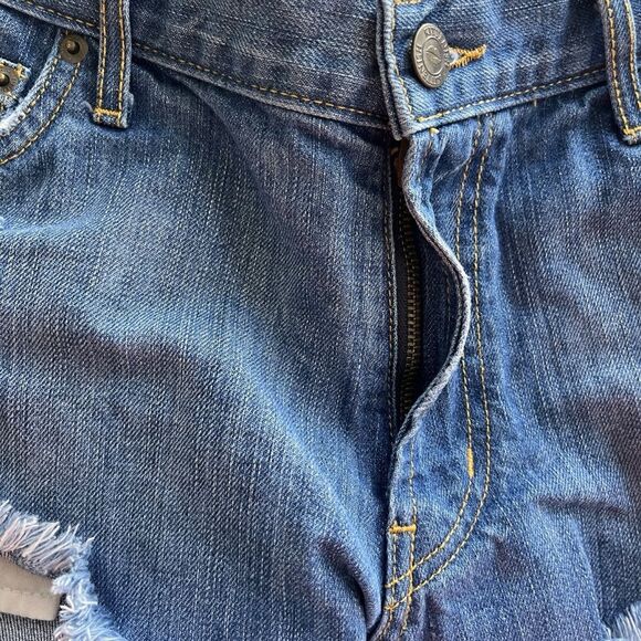 Kittenish Denim Booty Daisy Duke Shorts Sz 29 - Picture 5 of 7